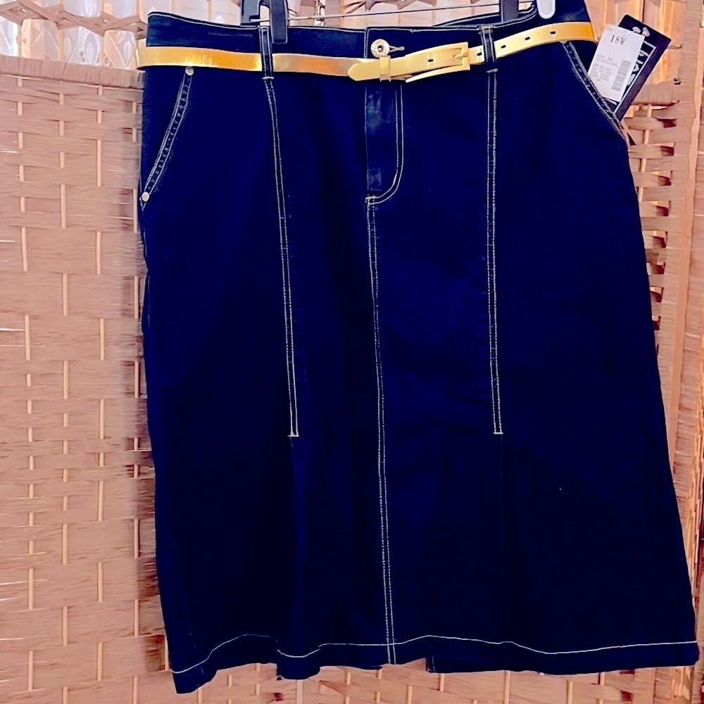 Women’s Just Blue Denim Skirt (NWT)